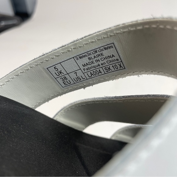 Doc Dr. Martens Blaire Platform Sandal “White” 2023 - Picture 5 of 5